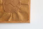 Terra Di Sienna Collage I | Mixed Media by Kim Fonder. Item made of glass & paper