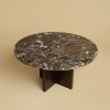 Dark Marble and Oak Coffee Table - TINIAN by Lebanto | Tables by Lebanto. Item composed of oak wood and marble in minimalism or contemporary style