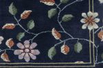 Rug & Kilim’s Chinese Art Deco Rug, Navy Blue Ground | Area Rug in Rugs by Rug and Kilim