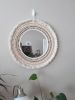 Hanging Macrame Mirror | Macrame Wall Hanging by J. Barcellos Macrame