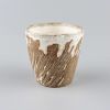 Handmade Carved Cup Omugar Pike | Drinkware by Svetlana Savcic / Stonessa. Item made of stoneware works with modern style