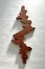 Adventurous Path - wall sculpture | Wall Hangings by Lutz Hornischer - Sculptures in Wood & Plaster. Item made of wood compatible with contemporary and modern style