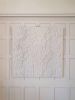 Whispering | Tapestry in Wall Hangings by Saskia Saunders | Danesfield House Hotel & Spa in Marlow-On-Thames. Item composed of linen and paper in minimalism or contemporary style