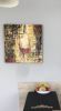 Madame Bonjour | Mixed Media by KARDIMAGO. Item composed of canvas & synthetic
