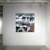 URBN CROWD II | Oil And Acrylic Painting in Paintings by Sven Pfrommer. Item made of steel & glass compatible with urban style