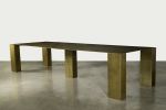 Modern Bronze Dining Table from Costantini, Alonzo | Tables by Costantini Design. Item composed of bronze in modern style