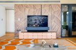 COLIN Tv unit | Media Console in Storage by Ivar London | Custom. Item made of oak wood works with contemporary & eclectic & maximalism style