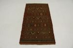 Tribal 4X7 Sumak Persian Rug | Area Rug in Rugs by Magic Rugs. Item made of cotton works with mediterranean style