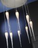 Id 044 | Chandeliers by Gallo. Item made of metal with glass
