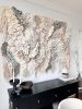 Custom Coral Textile Wall Sculpture Large Fiber Art - SHORE | Tapestry in Wall Hangings by Anna Baranova Art. Item composed of cotton and fiber in contemporary or modern style