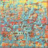 sunrise over Zuma | Oil And Acrylic Painting in Paintings by Jill Laine Art + Designs. Item composed of synthetic