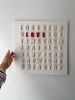 Hidden Words — Custom Word Search Wall Art in Macrame Cord | Wall Sculpture in Wall Hangings by macramestories. Item composed of canvas & fiber compatible with minimalism and contemporary style