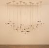 Lilly Chandelier | Chandeliers by Ovature Studios. Item composed of brass