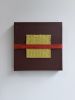 Mixed Media Weaving | Brown, Yellow, Orange | Tapestry in Wall Hangings by Sarah Lawrence. Item made of canvas & fiber compatible with minimalism and mid century modern style