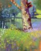 Beaver Lake Early | Oil And Acrylic Painting in Paintings by Catherine Twomey