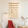 PULSE No.1 Textile Art Macrame Wall Decor | Tapestry in Wall Hangings by Puvor. Item made of cotton works with boho & contemporary style