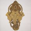 Shri Ganesha Hindu God India Wall Art | Hand Embroider Needl | Embroidery in Wall Hangings by MagicSimSim