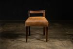 Low Side Chair in Argentine Rosewood and Hair Hide, Umberto | Dining Chair in Chairs by Costantini Designñ. Item composed of wood and leather in contemporary or modern style