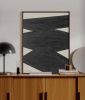 "Limitless" Black I Affirmations Painting on Canvas | Oil And Acrylic Painting in Paintings by ART + ALCHEMY By Nicolette Atelier. Item composed of wood and canvas in minimalism or mid century modern style