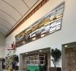 "Strata" Wall Sculpture | Wall Hangings by MORAN BROWN | Key Tower in Cleveland. Item made of aluminum