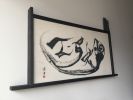 Komyo - Nimble | Mixed Media by SORA | Nimblefish in Portland. Item made of canvas with paper