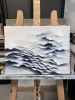 Broken darkness | Oil And Acrylic Painting in Paintings by Francesca Borgo. Item composed of canvas compatible with minimalism and contemporary style