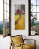 'Blushing Mums' Original Oil Painting | Oil And Acrylic Painting in Paintings by Jenny Stewart's Fine Art. Item made of canvas compatible with mid century modern and contemporary style