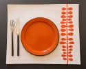 VINE placemat | Tableware by OTSI design. Item composed of canvas compatible with minimalism and contemporary style
