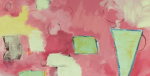 Play Drawing #6 — 20×20 Abstract Oil Painting | Oil And Acrylic Painting in Paintings by Vincent Salvati – Contemporary Abstract Painter | NJ`. Item composed of canvas in minimalism or contemporary style
