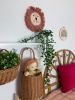 Lion head wall hanging | Macrame Wall Hanging in Wall Hangings by Florrie and Olive. Item made of cotton