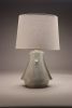 Nest | Table Lamp in Lamps by Don Ryan. Item composed of linen and stoneware in minimalism or contemporary style