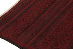 Vintage Persian Kilim in Red and Black Geometric Patterns | Area Rug in Rugs by Rug and Kilimareaar