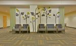 Sunflower Wall | Public Sculptures by Chris Nordin Studios | U Of M 23 Hour Hospital in Brighton