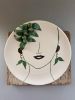 Marshall home in Filicudi | Plate in Dinnerware by Patrizia Italiano. Item composed of ceramic