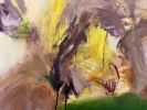 Autumn Shades I | Oil And Acrylic Painting in Paintings by Elisa Gomez Art. Item composed of canvas compatible with contemporary and eclectic & maximalism style