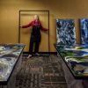 Marble Collection | Oil And Acrylic Painting in Paintings by Soulscape Fine Art + Design by Lauren Dickinson | Qorvo in Richardson. Item made of canvas