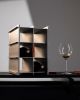 Core Wine Rack | Storage by Yet Design Studio. Item composed of aluminum in minimalism style