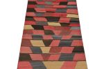 Vintage Persian Kilim in Polychromatic Geometric Patterns | Area Rug in Rugs by Rug and Kilim