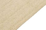 2x6 Contemporary braided runner in Off white by Rug & Kilim | Area Rug in Rugs by Rug and Kilim