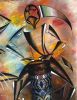 Mdundiko | Oil And Acrylic Painting in Paintings by Mwenye painter. Item composed of canvas and synthetic