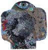 No End in Sight | Wall Sculpture in Wall Hangings by Gila Mosaics Studio. Item made of marble with glass works with contemporary & modern style