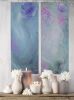 The Symphonies - Soft abstract floral paintings diptych | Oil And Acrylic Painting in Paintings by Jennifer Baker Fine Art. Item composed of canvas in boho or contemporary style