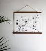 Science Trip - The Two | Prints by Chrysa Koukoura. Item made of paper