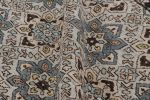 Rug & Kilim’s Caucasian Square Rug in Blue with Geometric | Area Rug in Rugs by Rug and Kilim