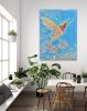 Special Delivery - sold inquire about a similar work of art | Oil And Acrylic Painting in Paintings by L Rowland Contemporary Art. Item composed of wood and synthetic