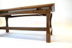 Walnut Split Top Table | Coffee Table in Tables by Geoff McKonly Furniture. Item made of walnut works with mid century modern & contemporary style