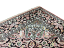 Vintage Floral Turkish Rug | 4.2 x 6 | Small Rug in Rugs by Vintage Loomz. Item made of wool works with boho & mid century modern style