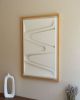 No. 113 Japandi Plaster Wall Relief - Scandinavian Decor | Wall Sculpture in Wall Hangings by Joseph A