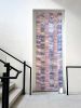 Heather Fields - Commission | Tapestry in Wall Hangings by Jessie Bloom Studio. Item composed of oak wood & cotton compatible with boho and contemporary style