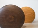 Kva Modern Wooden Vase Midi - Koyu Kayın | Vases & Vessels by Foia. Item composed of wood in boho or contemporary style